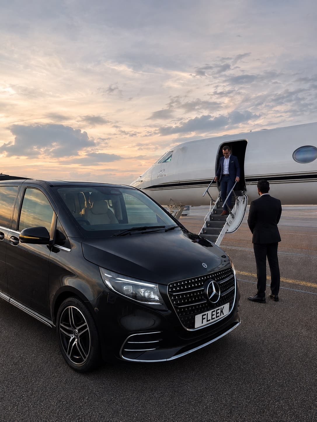 Private Jet Ground Transportation — Fleek Travels London